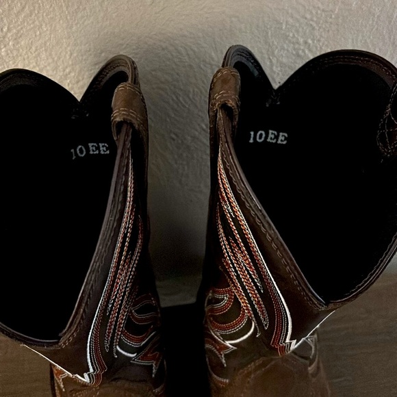 Mens Ariat Western Style WorkHog XT Work Boot 10EE Wide, Brown - Picture 5 of 14